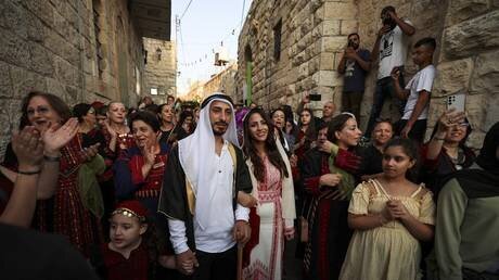 عروسی در فلسطین