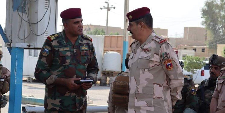 تصاویر | استقرار ارتش عراق در مسیر تردد زائران اربعین | حشد الشعبی تأمین امنیت مسیر زائران ایرانی را بر عهده گرفت