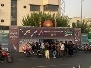 برپایی موکب تکیه ملت در میدان رسالت