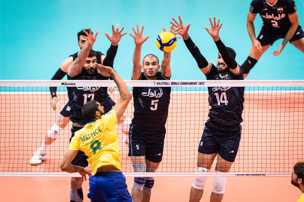 تیم ملی والیبال ناکام در برابر برزیل؛ ایران از قهرمانی جهان حذف شد