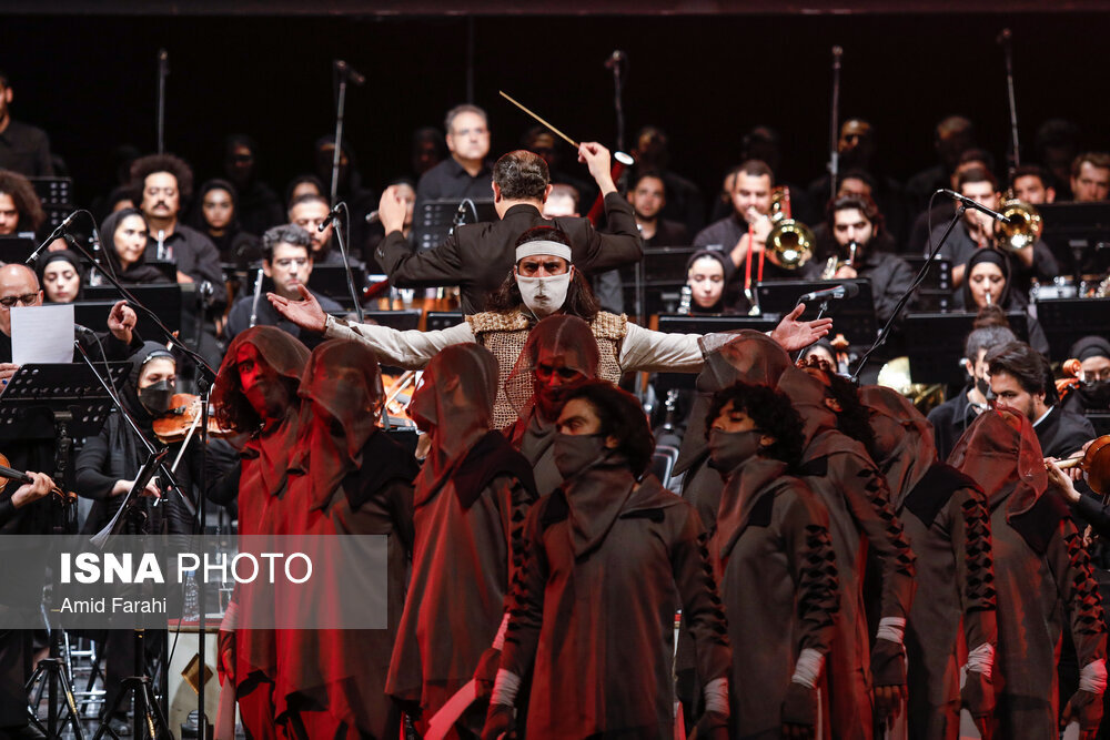 تصاویر | اجرای موسیقی نمایش علمدار در تالار وحدت