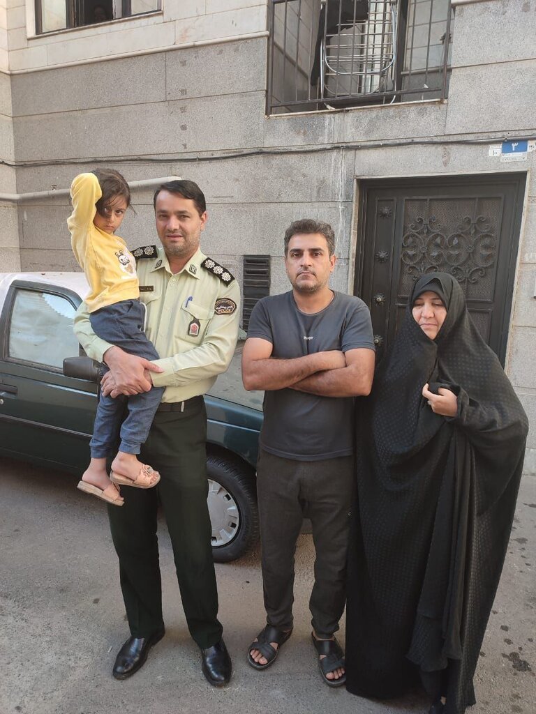 عکس ربوده شدن دختر ۶ ساله به بهانه سوگند در تهران