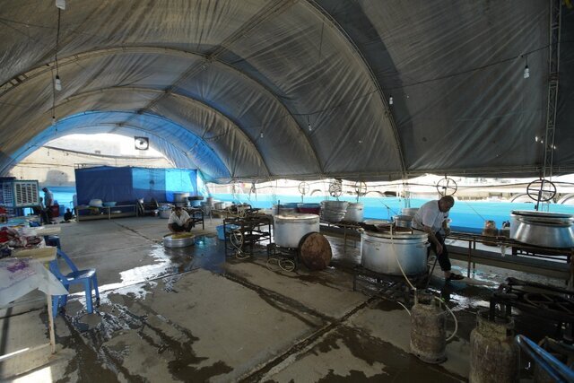 تصاویری از آمادهسازی کربلا برای اربعین | موکبهای توانمند ایرانی تا چه روزی فعالند؟