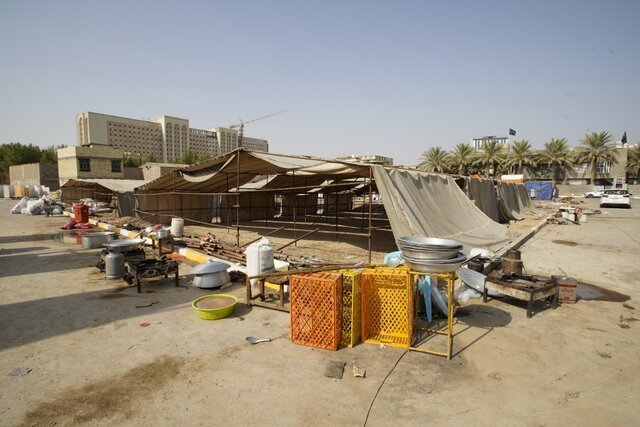 تصاویری از آمادهسازی کربلا برای اربعین | موکبهای توانمند ایرانی تا چه روزی فعالند؟