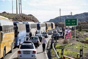 آخرین وضعیت ترافیکی جاده های کشور | ترافیک سنگین در محورهای منتهی به مرزهای مهران و شلمچه