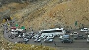 آخرین وضعیت ترافیکی راه‌های کشور | ترافیک سنگین در محور ایلام - مهران، هراز و فیروزکوه