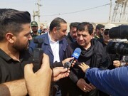 ببینید | مخبر در مرز مهران | گلایه زائران اربعین با معاون اول رئیس جمهور