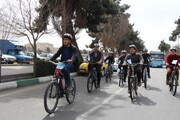 میزبانی منطقه۱۴ از دوچرخه‌سواران تهرانی