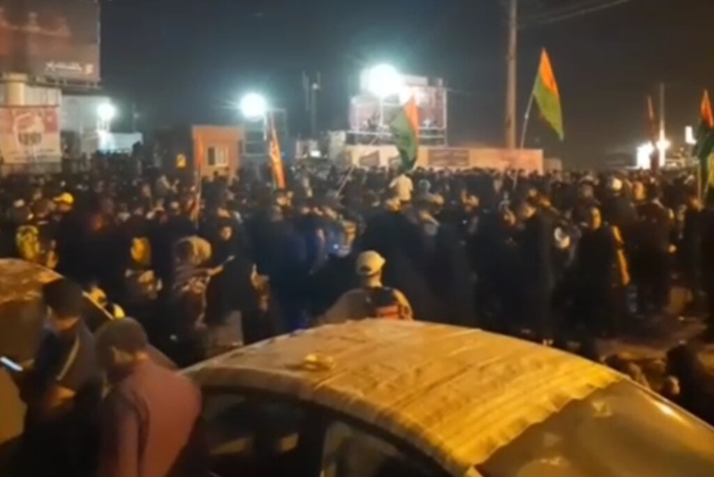 تصاویری از پل زائر در مرز مهران