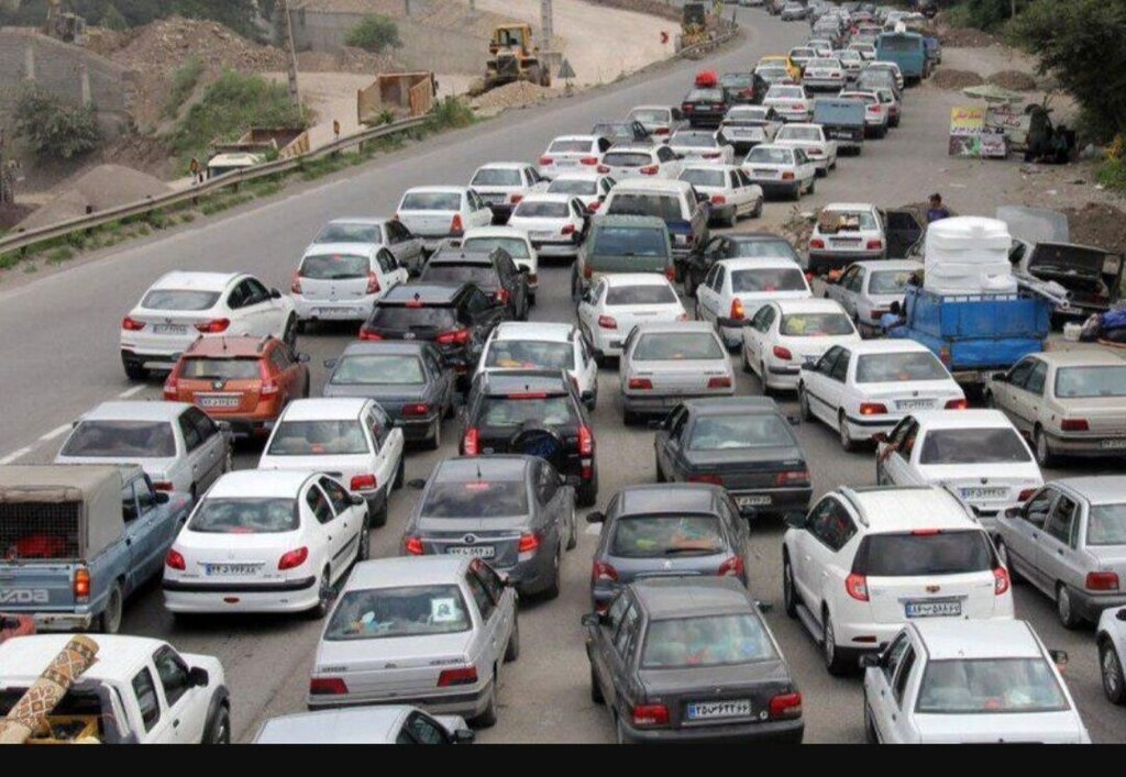 محدودیت ترافیکی تا سوم آبان؛ ترافیک سنگین در یک مسیر پرتردد شمالی ترافیک چالوس