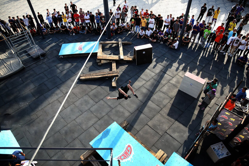 دورهمی مدعیان پارکور کشور در آدرنالین پارک + تصاویر