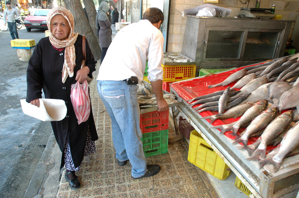 ماهی فروشان نازی آباد