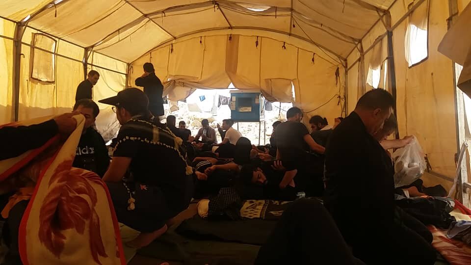 زائران مراقب گرمای نجف باشند | ظرفیت شهر تکمیل است!