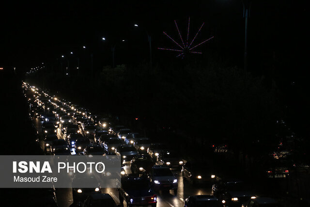 تصاویر گره ترافیکی دردسرساز در شهر یزد | برنامه‌ مدیریت شهری برای حل ترافیک، نتیجه عکس داد