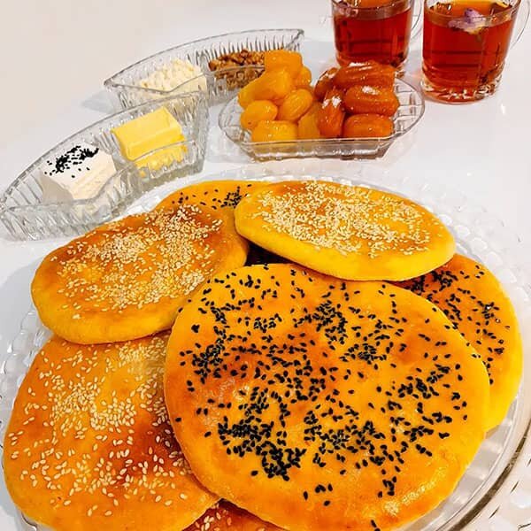 طرز تهیه نان کولیره | فوت و فن پخت نان محبوب استان کردستان