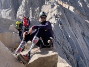 فیلم و تصاویر | مردی که بدون پا قله دماوند را فتح کرد و مثل باد می‌دود! | توانایی‌های خارق‌العاده این ورزشکار ایرانی را ببینید