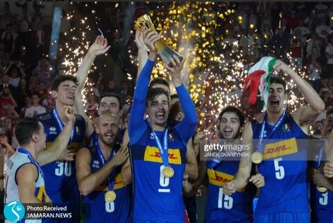 قهرمانی تیم ملی والیبال ایتالیا