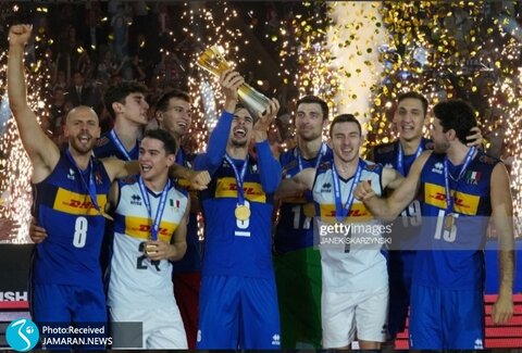 قهرمانی تیم ملی والیبال ایتالیا