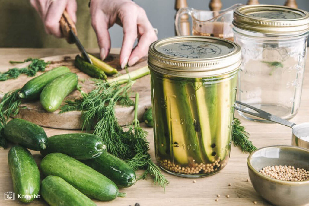 خیار شور - خیارشور خانگی - pickled cucumber