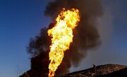 مهار آتش‌سوزی در میدان نفتی شادگان | علت چه بود؟