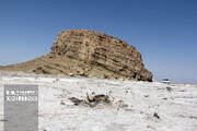 مرثیه‌ شور | تصاویری بهت‌آور از وضعیت تلخ دریاچه ارومیه!
