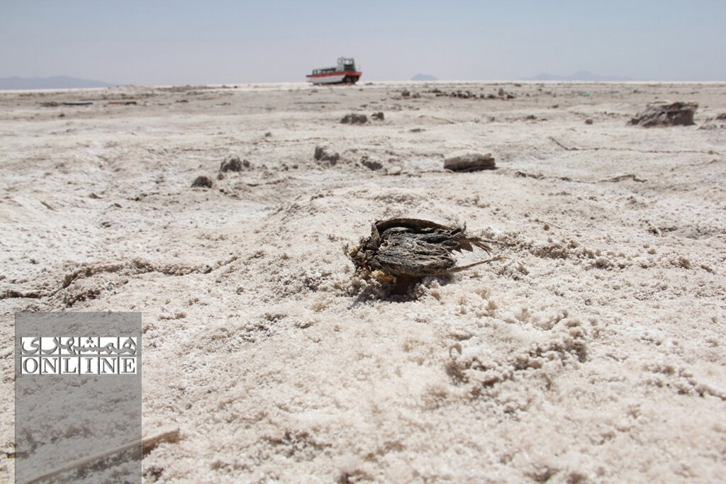 خشک شدن دریاچه ارومیه 1401