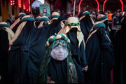 تصاویر | ورود متفاوت دسته‌های عزاداری شهرها و عشیره‌های عراق به کربلا