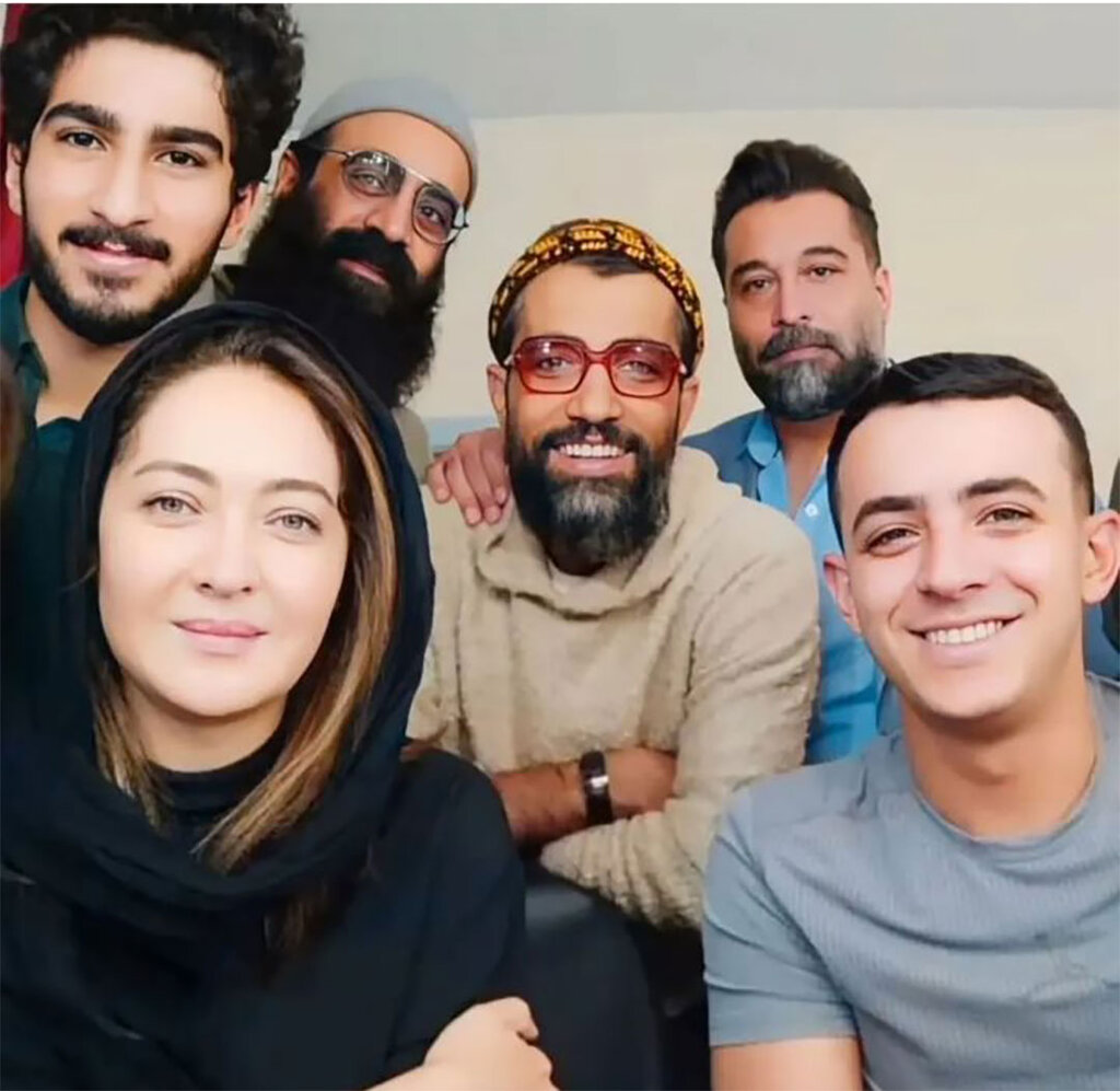 تصاویر جذاب از پشت صحنه سریال یاغی | علی شادمان بدون گریم در کنار نیکی کریمی | پارسا پیروزفر در عوامل سریال