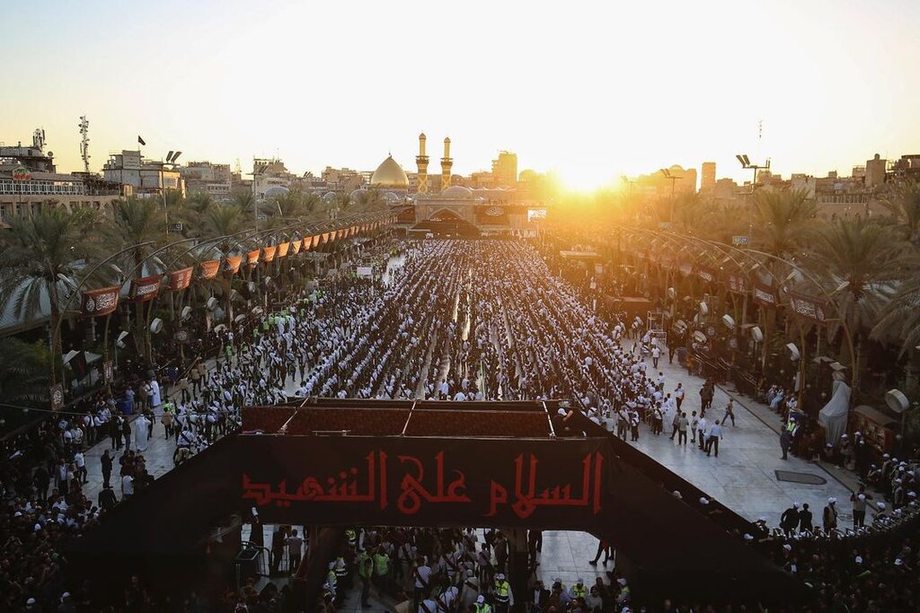 بین‌الحرمین در شب اربعین 1401