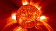 شگفتی دانشمندان از جدا شدن تکه‌ای از خورشید!