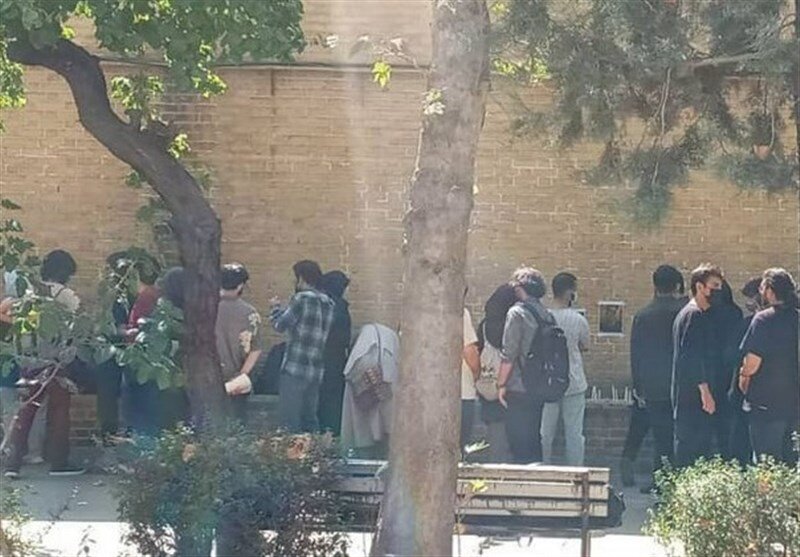 تصاویر| دانشجویان چند دانشگاه در پی درگذشت مهسا امینی تجمع کردند