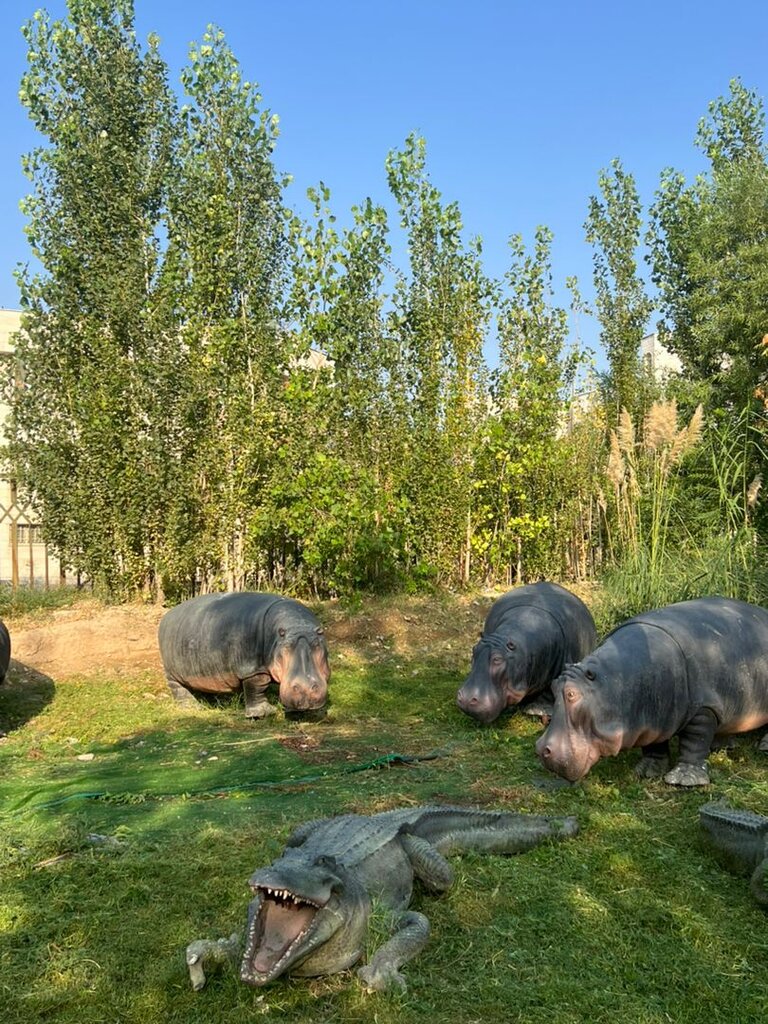 تصاویر | دهکده حیوانات | سکونتگاه کروکودیل، خروس و گاومیش را در غرب پایتخت ببینید