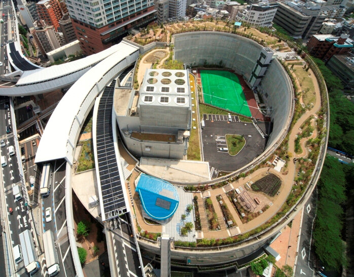 تصاویر خیره کننده از زیبایی تقاطعهای غیر همسطح در ژاپن