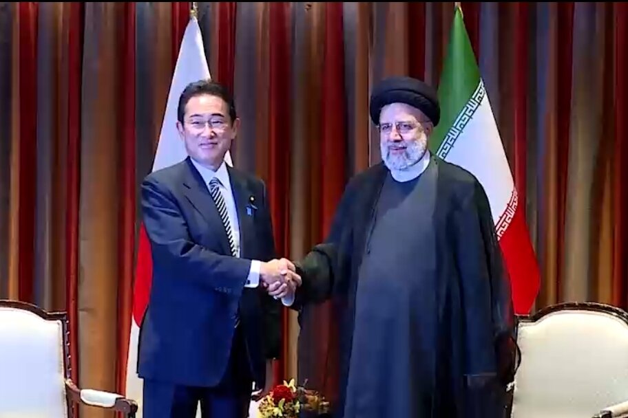 صحبت رئیسی با نخست‌وزیر وزیر ژاپن