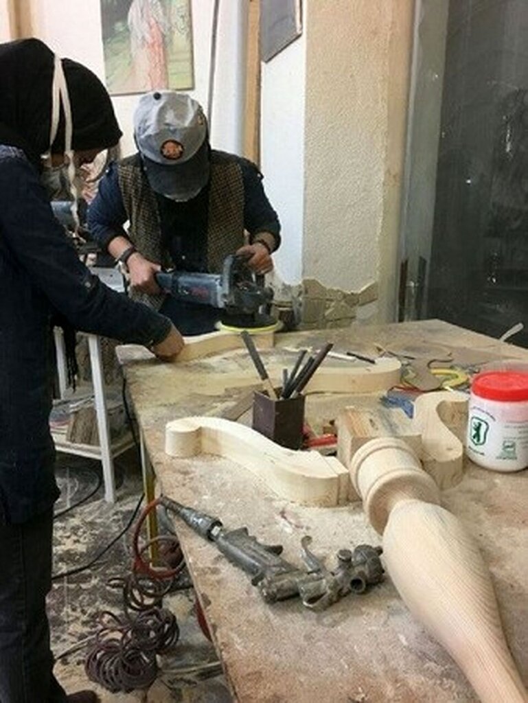 باقیات الصالحات یک هنرمند | رسم استاد ماندگار شد