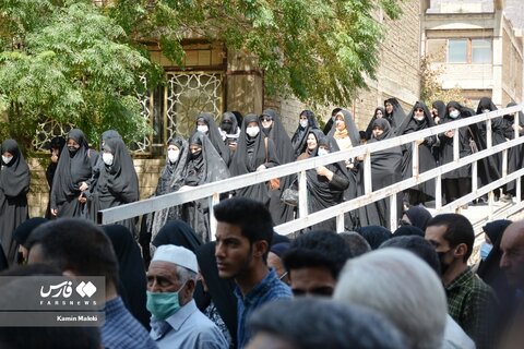 حضور زنان در راهپیمایی اول مهر