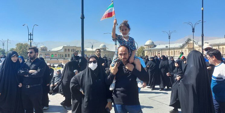 تصاویر | خروش عزاداران نبوی علیه اغتشاشات اخیر | اگر خانم امینی دانشمندی بود که توسط اسرائیل به شهادت رسیده بود این سلبریتی ها باز اعتراض می کردند؟