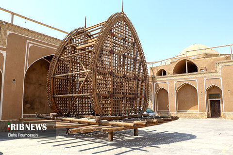 قدیمی ترین نخل چوبی ایران