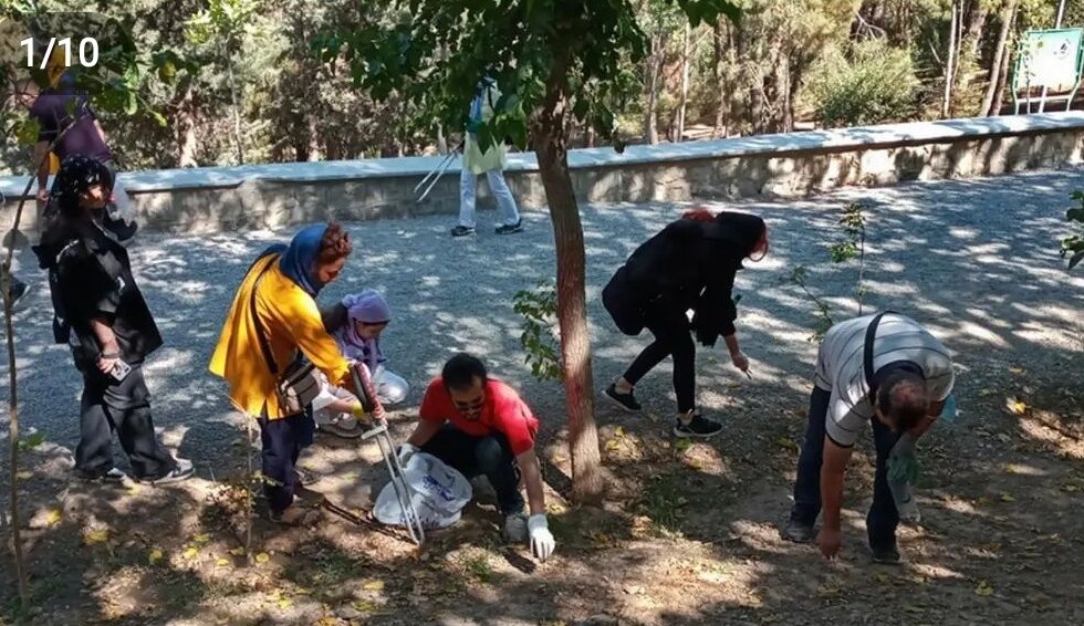 «رفتگران طبیعت» به میدان آمدند