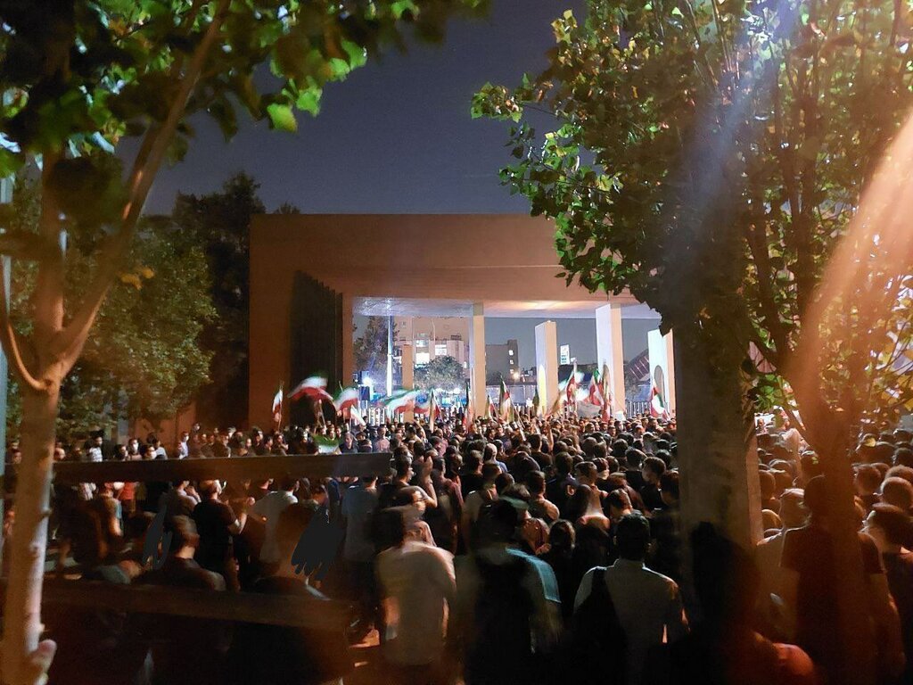 دانشگاه شریف پس از نارآرامی‌های یک‌شنبه‌شب