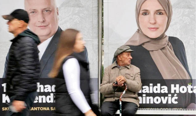برگزاری انتخابات برای ۳ رئیس جمهور و ۱۴ دولت در بوسنی