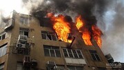 حمله به کانون مساجد کرمانشاه؛ کانون در آتش سوخت | یک نفر دچار سوختگی شد
