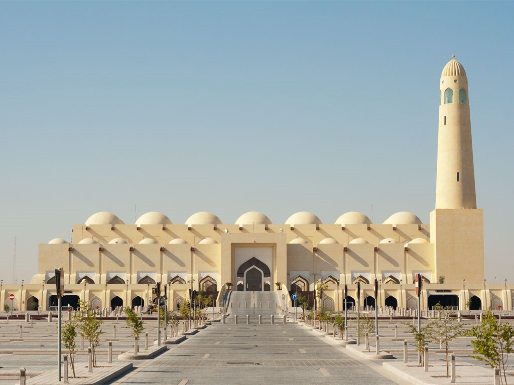 تصاویر زیباترین و بزرگترین مساجد قطر | مسجد ایالتی و باشکوه دوحه را ببینید | جاذبه‌ای تماشایی برای مسافران جام جهانی ۲۰۲۲