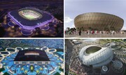 تصاویر | ۷ استادیوم ویژه قطر برای جام جهانی ۲۰۲۲ | ورزشگاهی که از کشتی‌های کانتینردار ساخته شده است | ورزشگاه های قطر برای جام جهانی را بشناسید