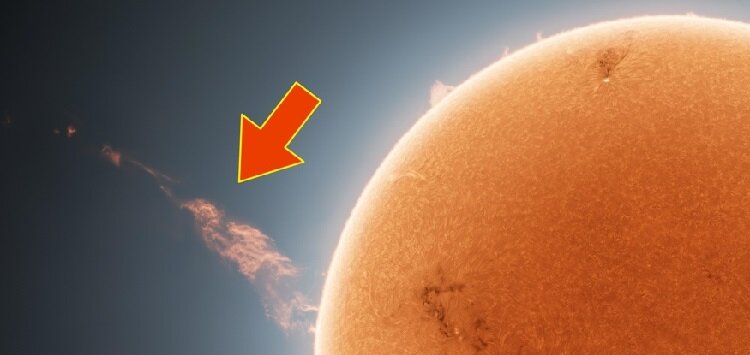 لحظهای خیرهکننده از عظمت طوفان خورشیدی | شکاری نادر از یک موقعیت خاص