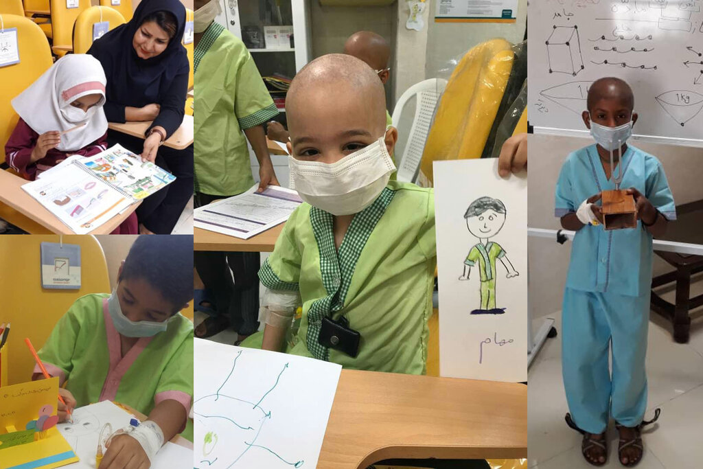 نوید زندگی - اولین مدرسه بیمارستانی کشور در بندرعباس