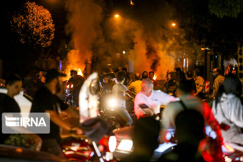 تخریب ها در نقاط تهران - اعتراضات - اغتشاش