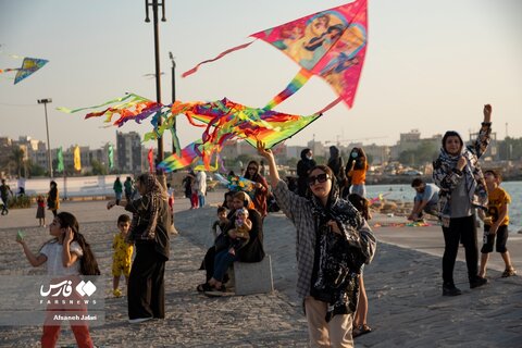 ساحل بادبادک‌ها در بوشهر