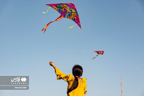 ساحل بادبادکها در بوشهر