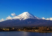 تصاویر زیبای عبور یک شهاب سنگ بزرگ از بالای کوه فوجی